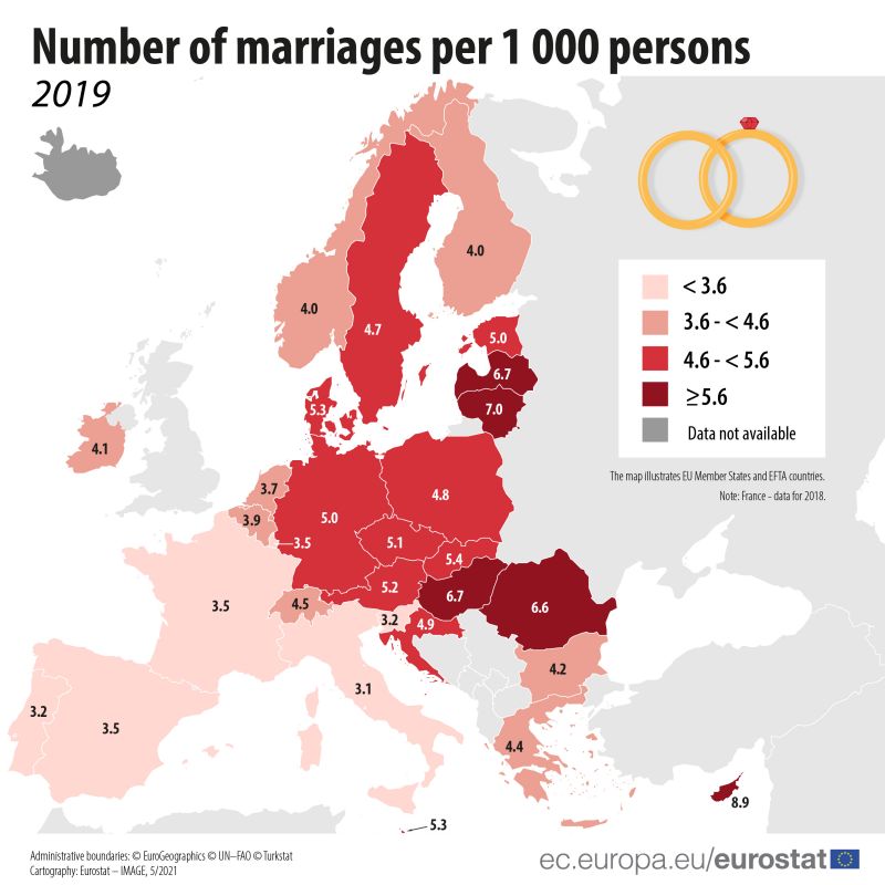 Marriage And Divorce Statistics Statistics Explained
