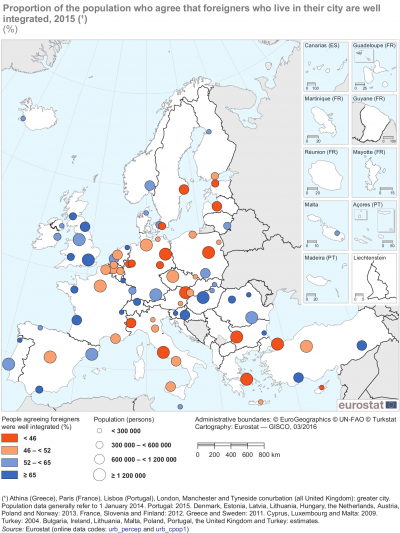 Archive Urban Europe Statistics On Cities Towns And Suburbs Foreign Born Persons Living In Cities Statistics Explained