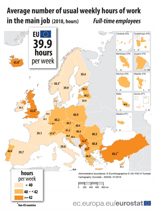Weekly hours of work, full-time employees 2018data EU27-01.jpg
