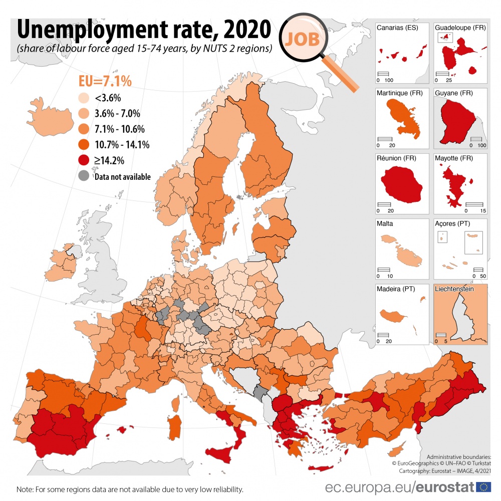 Unemployment Rate In Europe 2024 Cynde Rodina