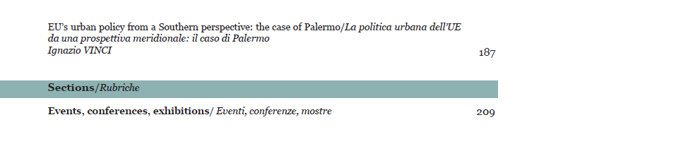 INTERNATIONAL JOURNAL OF URBAN PLANNING Vol.10 N.1 (June 2017)