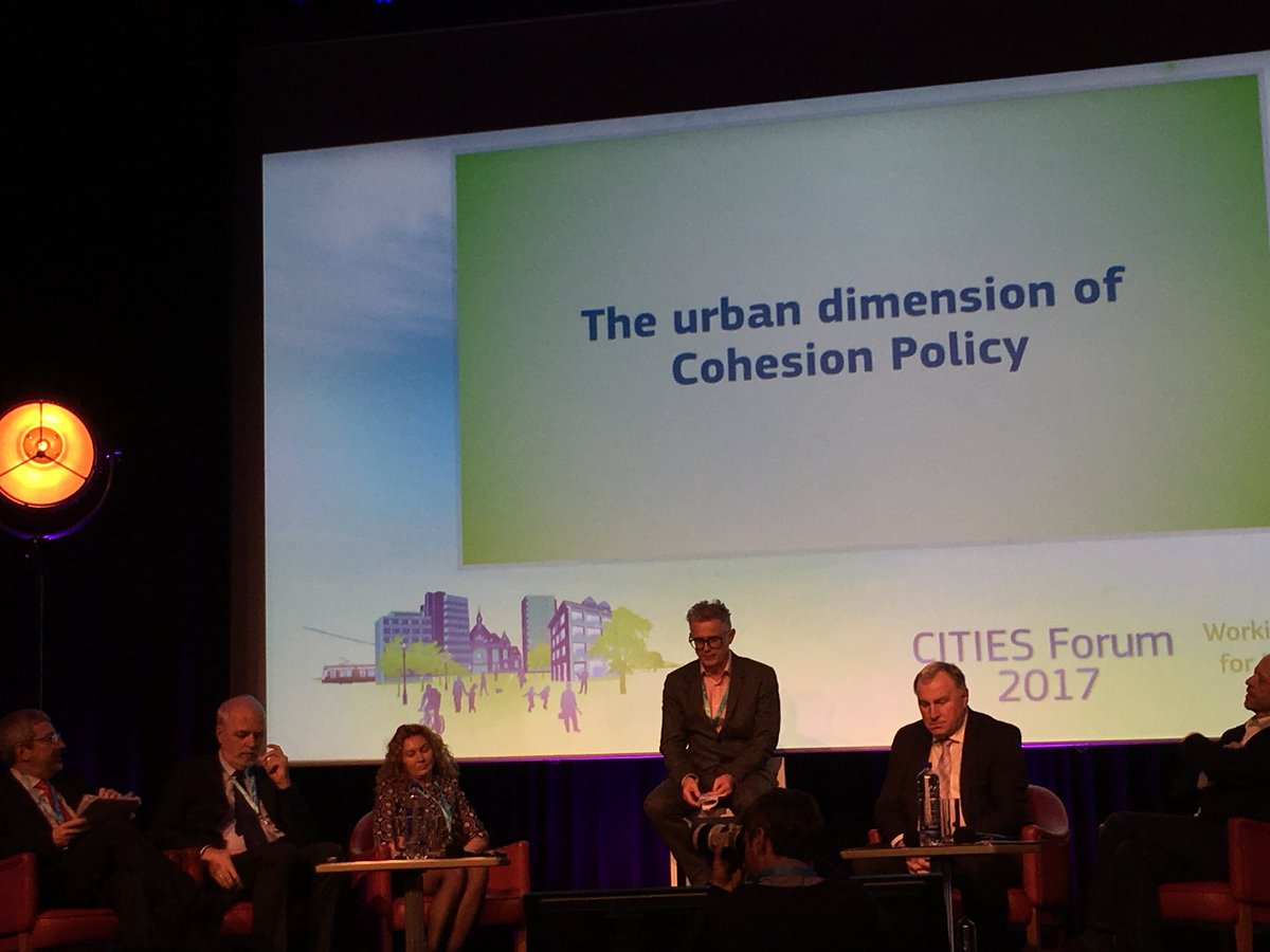 Panel  on cohesion policy at Cities Forum 2017
