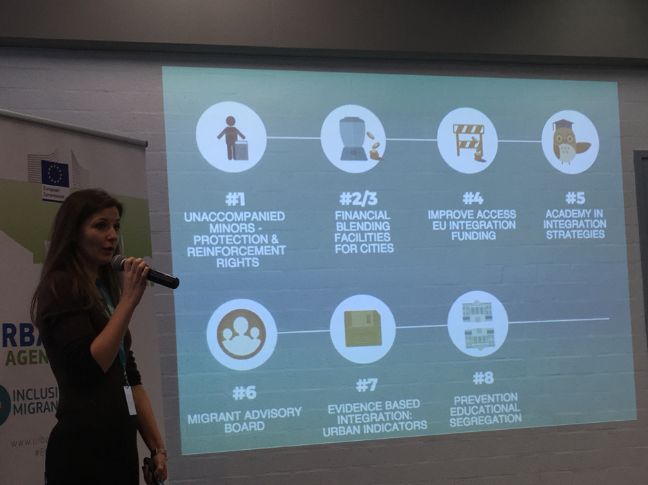 Inclusion of Migrants and Refugees workshop at 2017 CITIES Forum