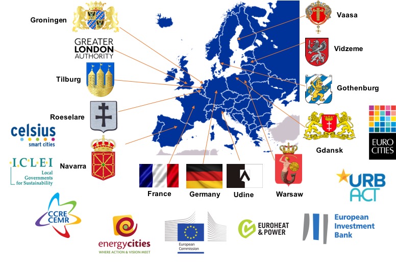 Map of all partners