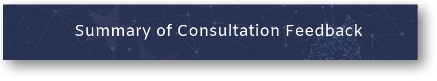 Button: Summary of Consultation feedback