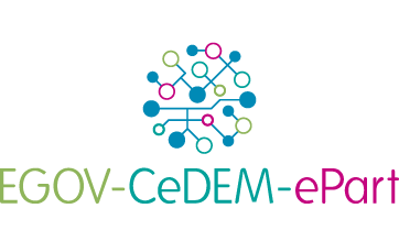 EGOV-CeDEM-ePart 2019 