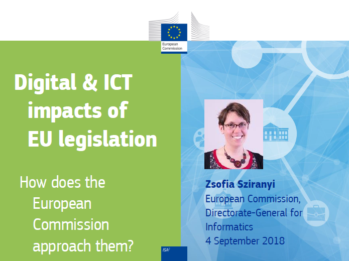 Digital & ICT impacts of EU legislation presentation