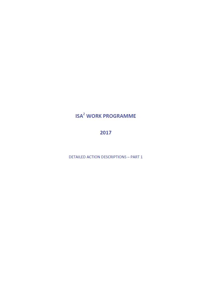 Work programme – part 1
