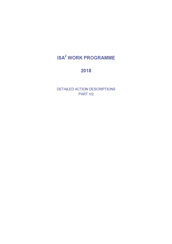 work programme 2018 