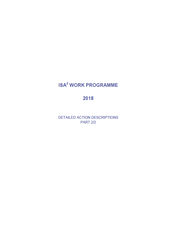 work programme 2018