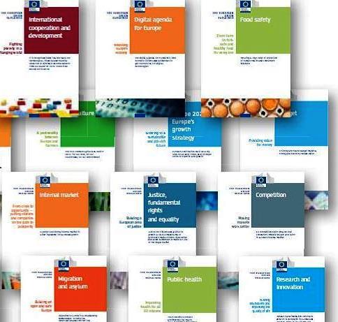 Covers from the 'EU explained' series