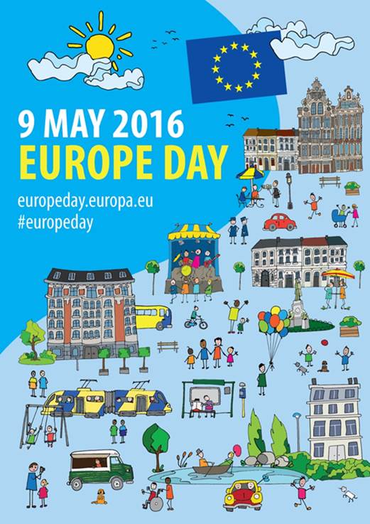 Poster for Europe Day 2016