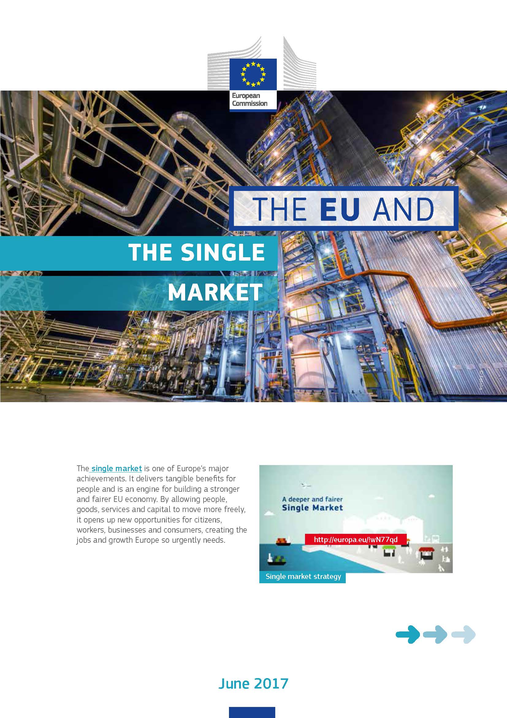 'The EU and the Single Market' cover