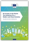 'EU invests in the planet' cover