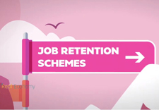 Illustration with indication job retention schemes. ©European Union