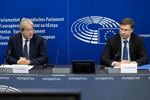 Read-out of the College meeting by Valdis Dombrovskis and Paolo Gentiloni, ©European Union