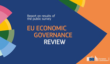 Visual illustrating the report on results of the public survey on the EU Economic Governance Review, ©European Union