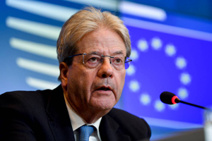 Paolo GENTILONI, European Commissioner for Economy, Eurogroup meeting © European Union