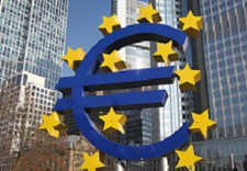 The image of euro sign in front Eurotower, ©European Union