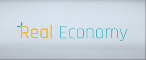 Visual with text Real Economy, ©European Union