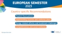 Talouspolitiikan EU-ohjausjakso: Komissiolta EU-maille ohjeita ja maakohtaisia suosituksia
