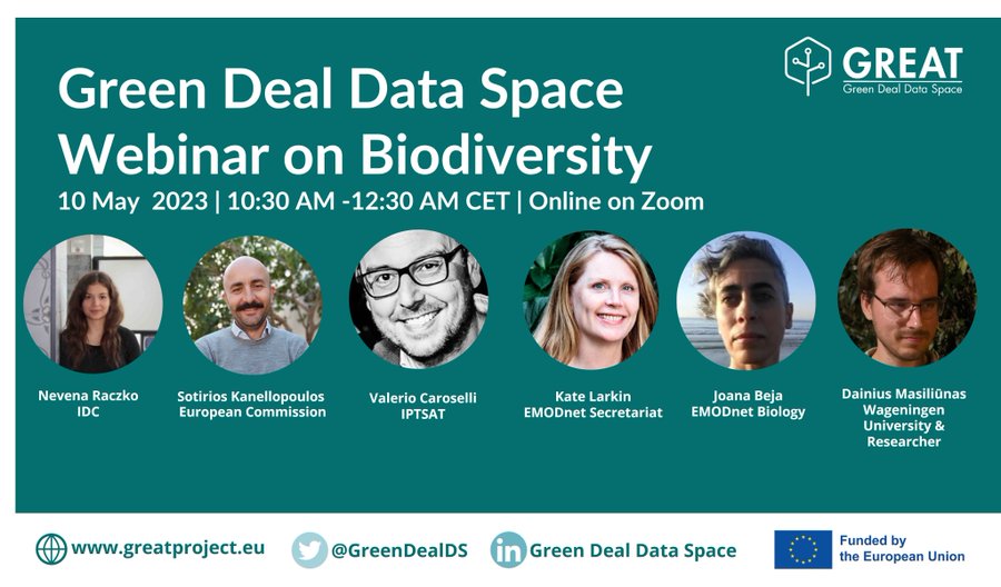 Green Deal data Space Biodiversity Webinar