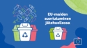 Kiertotalous: Komissio suosittelee toimia kierrätystavoitteistaan jääville EU-maille – myös Suomelle