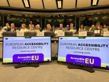 Participants at AccessibleEU launching event in Brussels