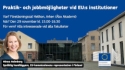 29.11. Ruotsinkielinen infotilaisuus Åbo Akademissa harjoittelu- ja työmahdollisuuksista EU:n toimielimissä