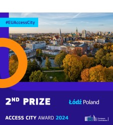 Access City Award 2024 second-place winner image Łódź