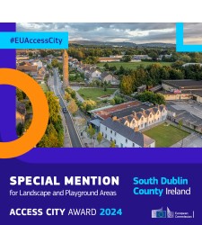 Access City Award 2024 Special Mention for Landscape and Playground Areas South Dublin County