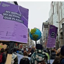 Climate march Brussels December 2023