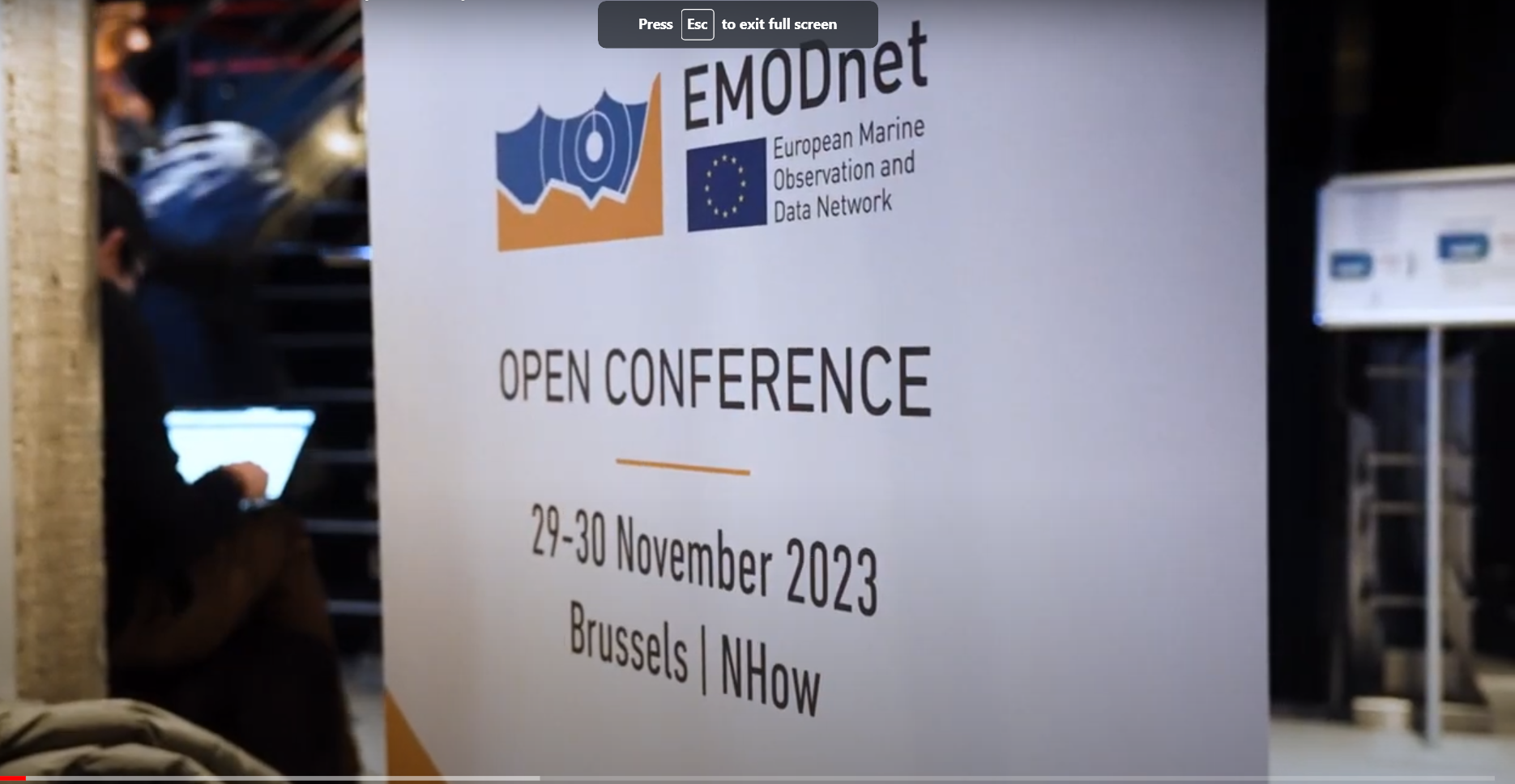 EMODnet Open Conference 2023 banner