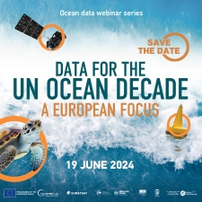 Data for the UN Ocean Decade – A European focus Save the Date banner