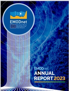 EMODnet Annual report 2023 cover