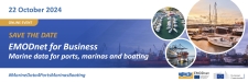 EMODnet Marine Data for Ports, Marinas and Boating Online Workshop banner