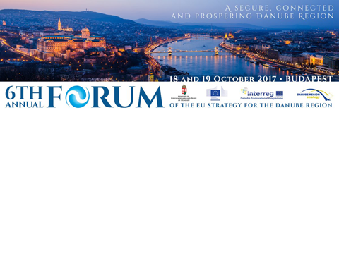 Registrace na 6. výroční fórum strategie EU pro Podunají je uzavřena!