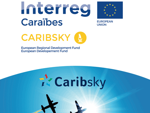 Le projet caribsky expose au terminal regional pendant le joli mois de l’europe en guadeloupe