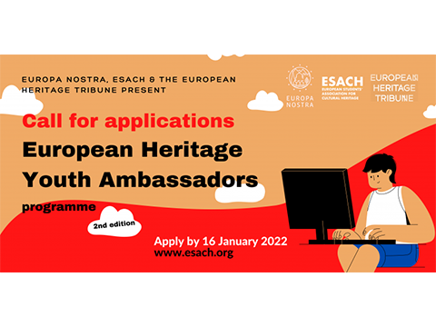 Few more days to apply to the 2nd edition - European Heritage Youth Ambassadors – a great opportunity for EU Macro Regional Strategies’ stakeholders