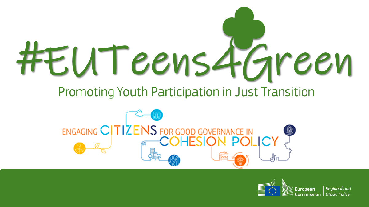 EU Teens 4 Green: winners of the call will promote youth participation in just transition