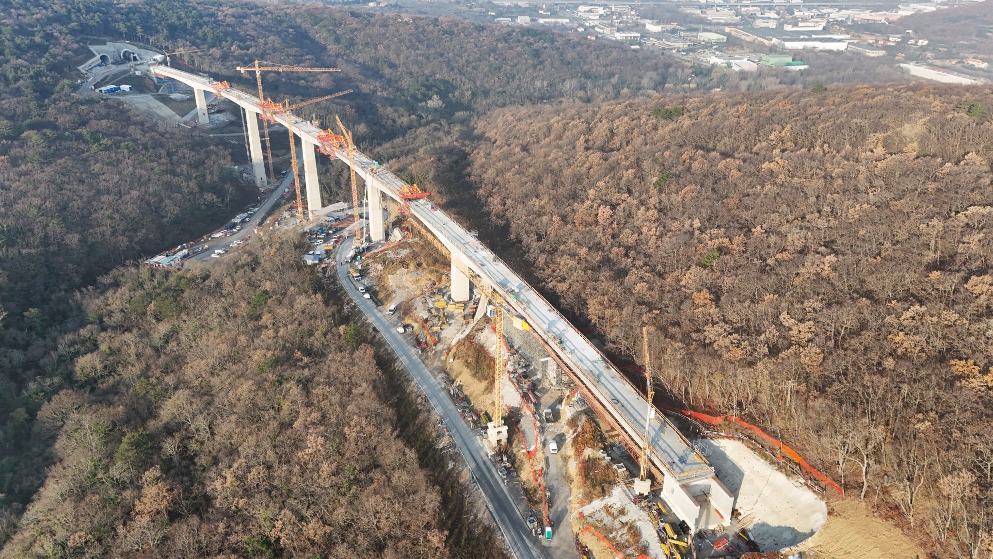 Inauguration of the Vinjan Viaduct: A Significant Milestone in Slovenia's Divača-Koper Second Track Project