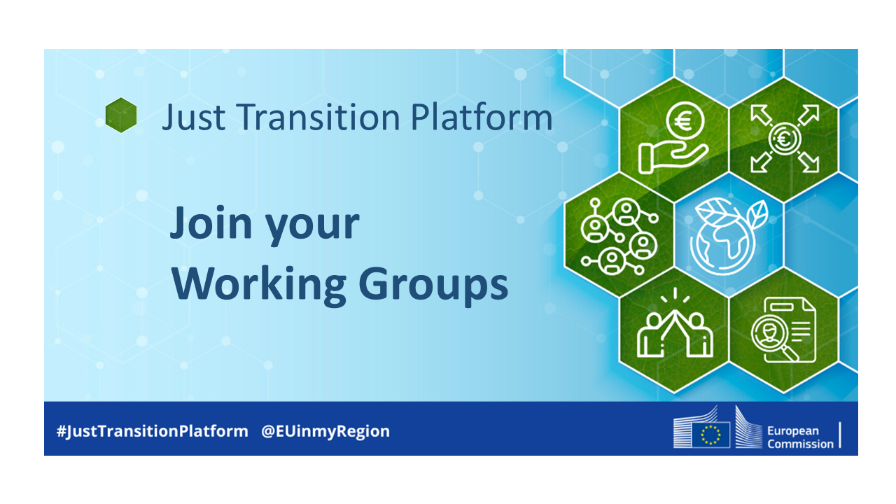 Call for Interest: Just Transition Platform working groups - Deadline extended until 15 October