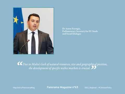 Financiranje EU še naprej koristi Malti