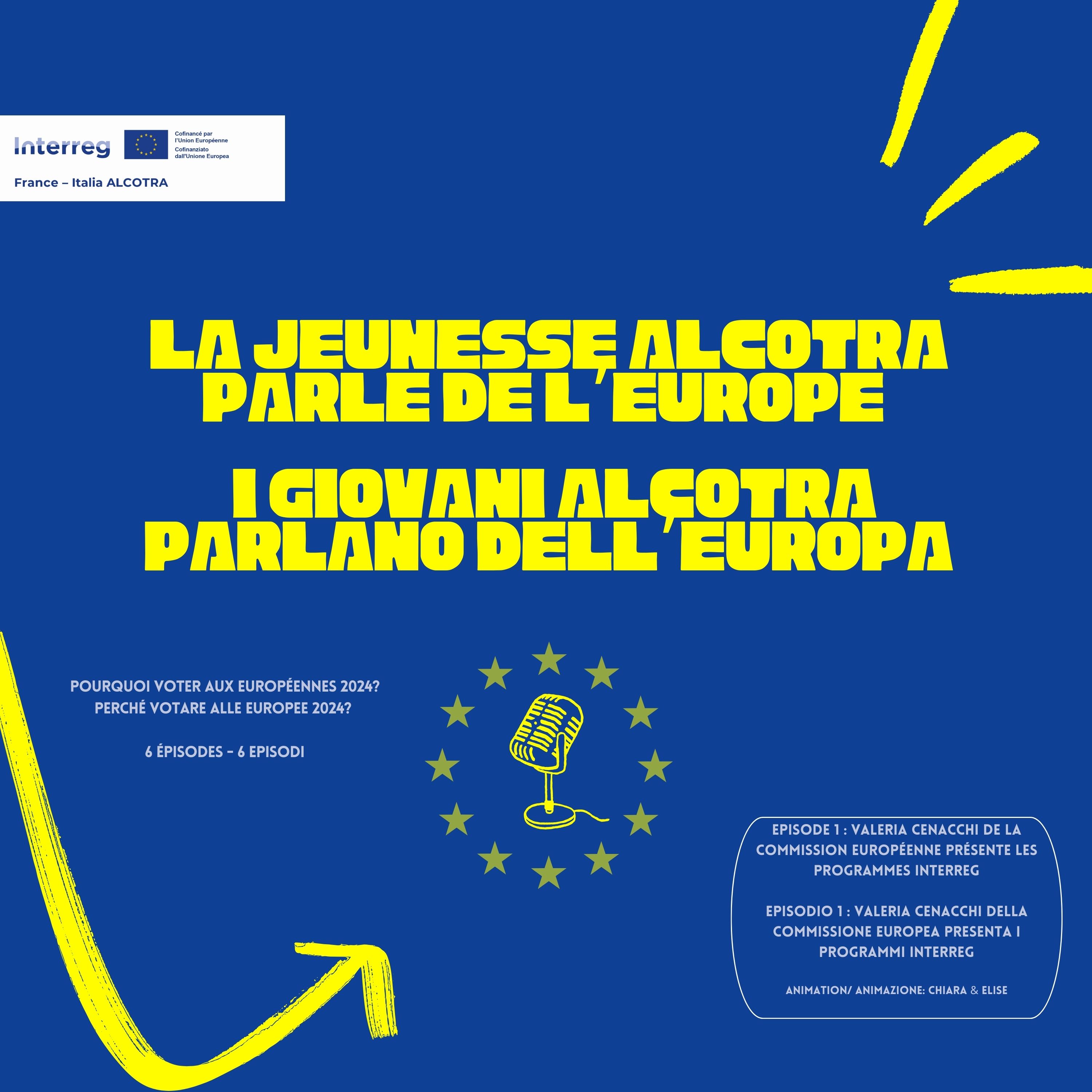 ALCOTRA Youth talks about Europe: Why should you vote at the next European elections in 2024?