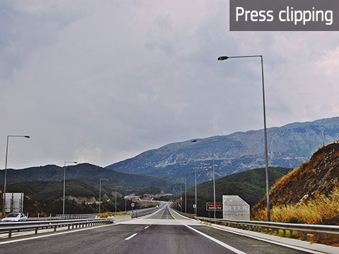 New roads to bypass the Greek city of Larissa