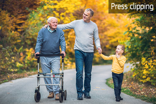 Extending care services for the elderly to include their families