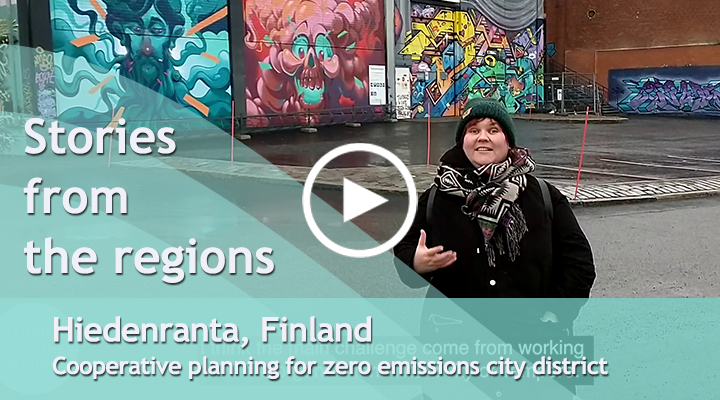 Stories from the Regions: Cooperative planning for zero emissions city district – Hiedenranta, Finland
