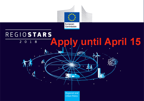 RegioStars Awards 2018: Time to submit your best projects