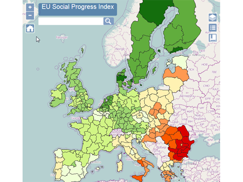 Moving Beyond GDP: New Regional Social Progress Index 