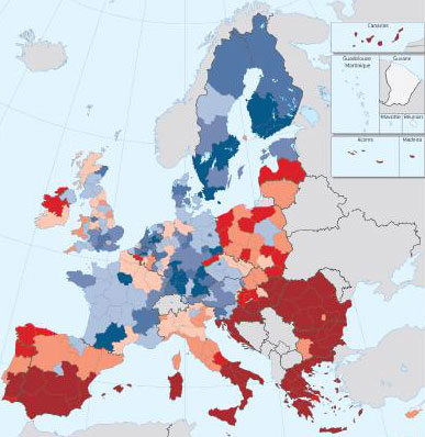 Eu Countries Map 2020 Europe 2020 : The Progress Of Eu Countries, Regions And Cities - Regional  Policy - European Commission